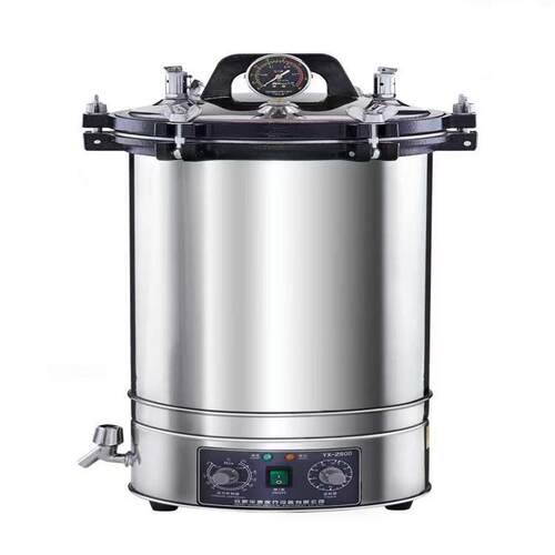 高压蒸汽灭菌器 实验室级立式灭菌锅 18L/24L/30L可选不锈钢内胆