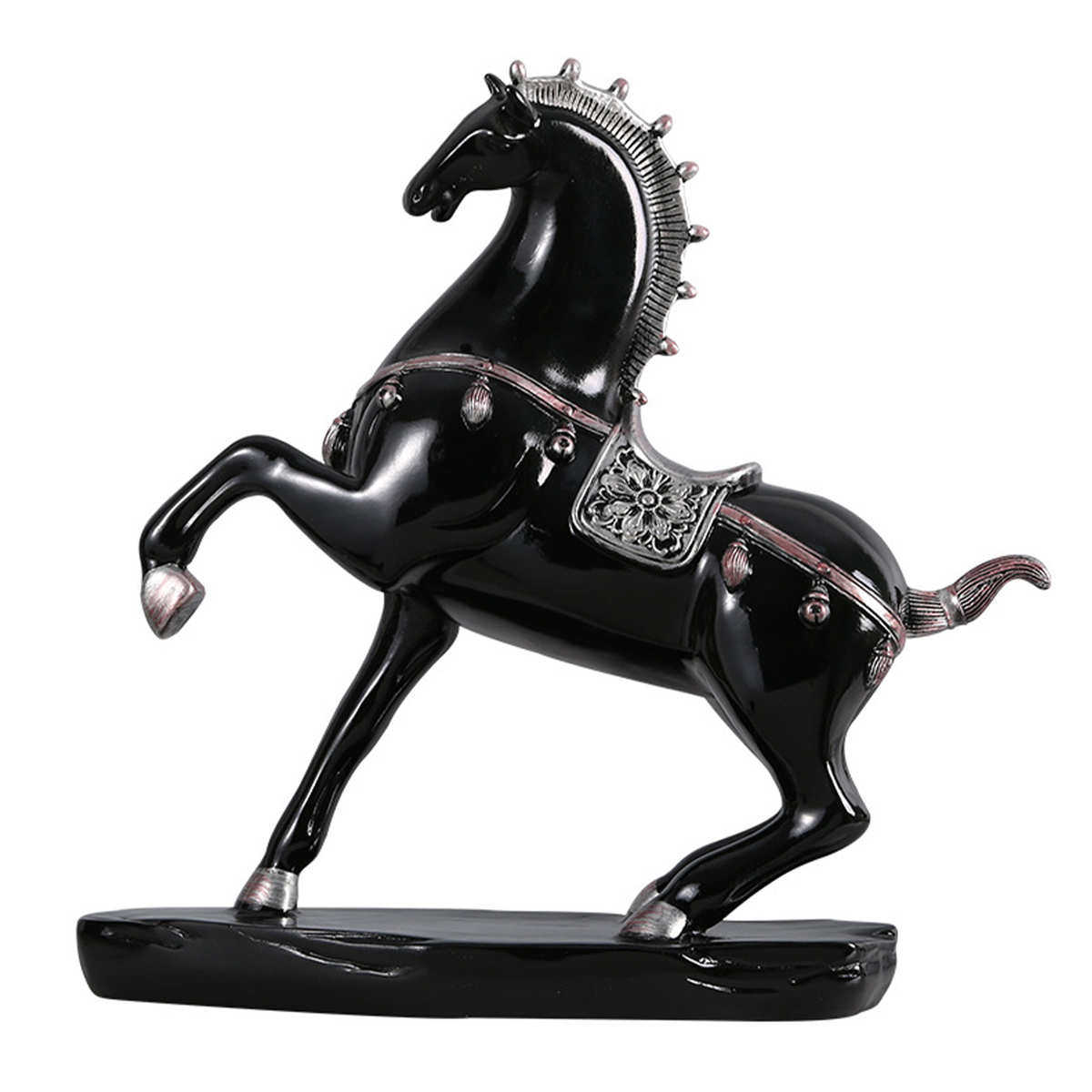 大号青铜马到成功办公室前台大厅玄关壁柜书架装饰摆件树脂工艺品,特色手工艺,其他特色工艺品,淘宝优惠券,粉丝福利购,淘宝优惠卷