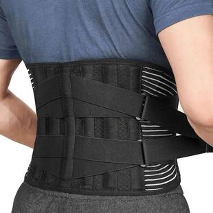 Back Brace Adjustable Waist Belt Support Brace for Lumbar Tr