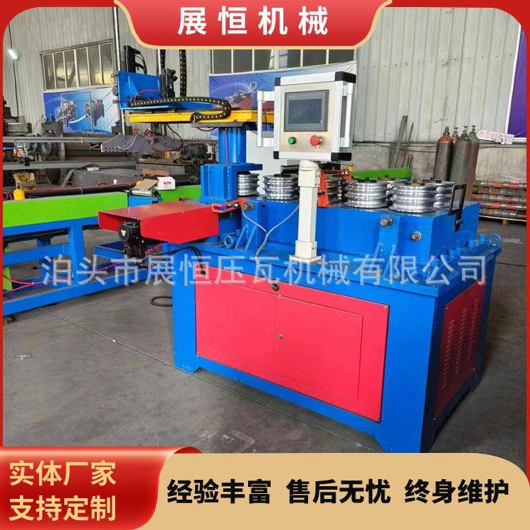 钢管捏弯机大棚弯管机圆管打弯机不锈钢管造型折弯可按需制作