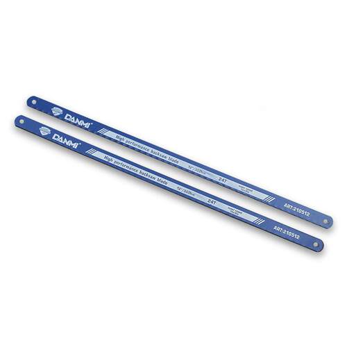 钢锯条手用钢锯条300mm中齿粗齿细齿18/24牙高速锯条钢锯架锯片