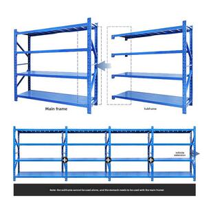 深圳仓库货架超级承重仓库双层低货架三层四层仓储货架仓储货架多
