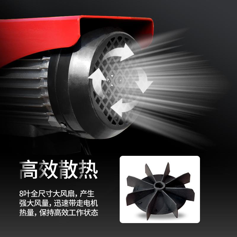 电动葫芦220V带跑车0.5吨1龙门架吊机家用小型提升机升降起重机