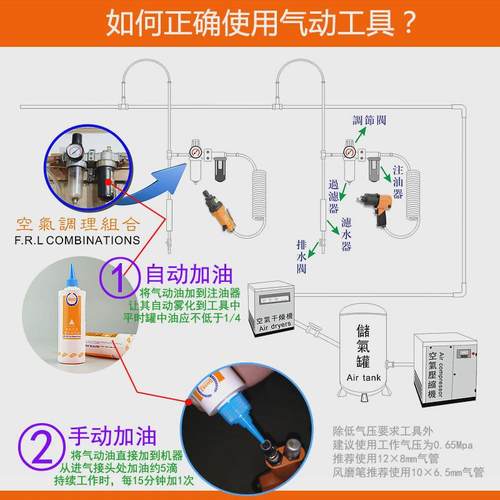 台湾BOOXT直供FG-13-2模具精密刻磨机气动直风打磨机高速强力耐用