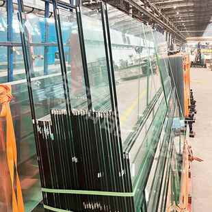 钢化玻淋浴璃742房厂家直供上海玻通夹璃钢化胶玻璃透可定卫生间