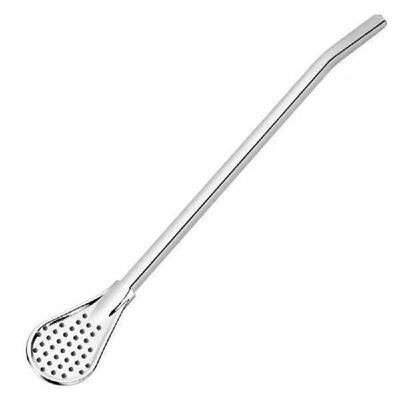 1-4pcs Spoon Tea Filter Yerba Mate Tea Straws Stainless