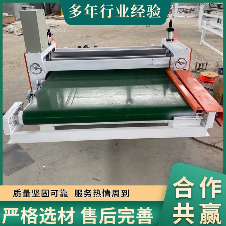 密度板发泡板覆膜复合涂胶机免清理自动滚胶机冷热两用