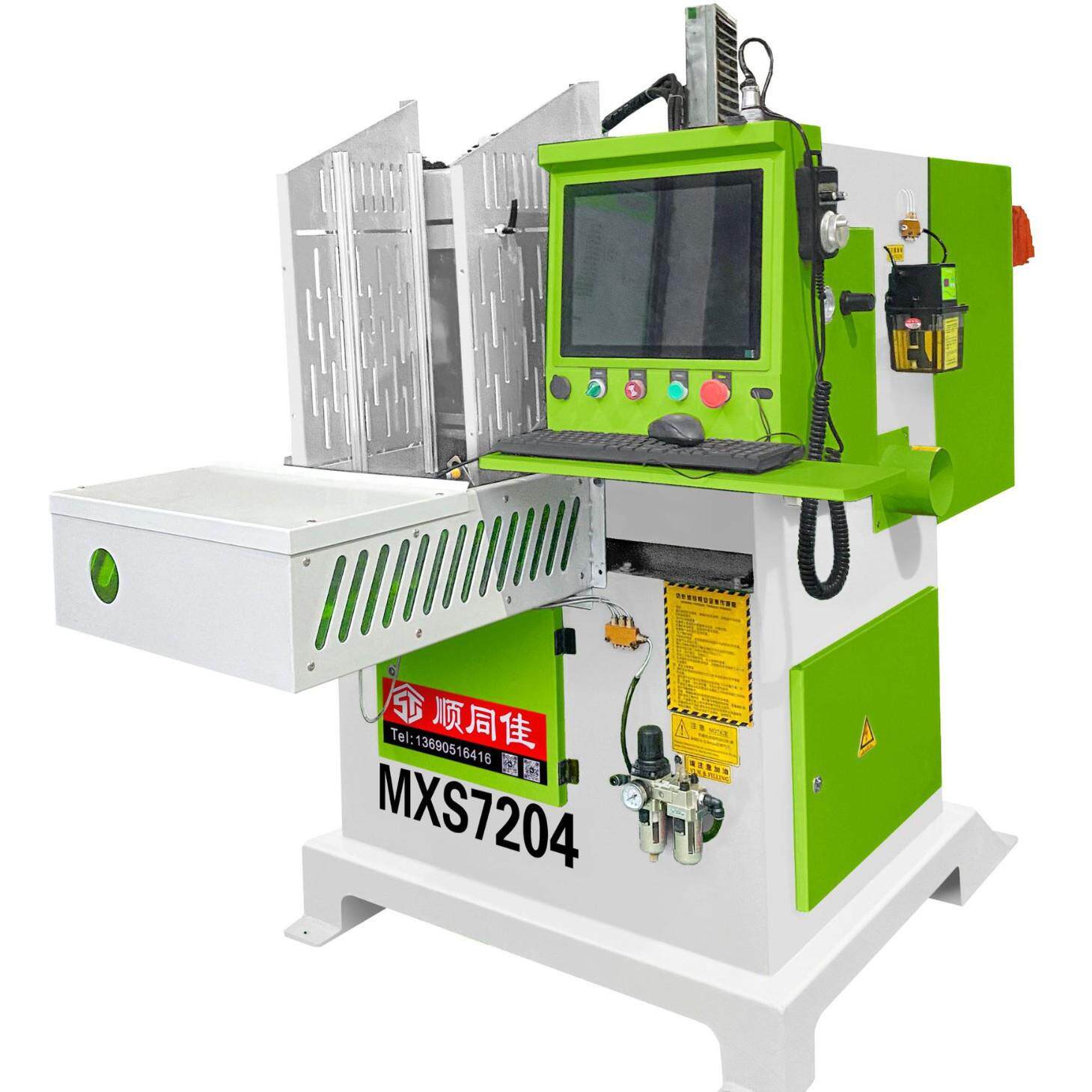MX7204数控单轴仿形铣设备|多功能木工机加工披萨盘、菜板、工