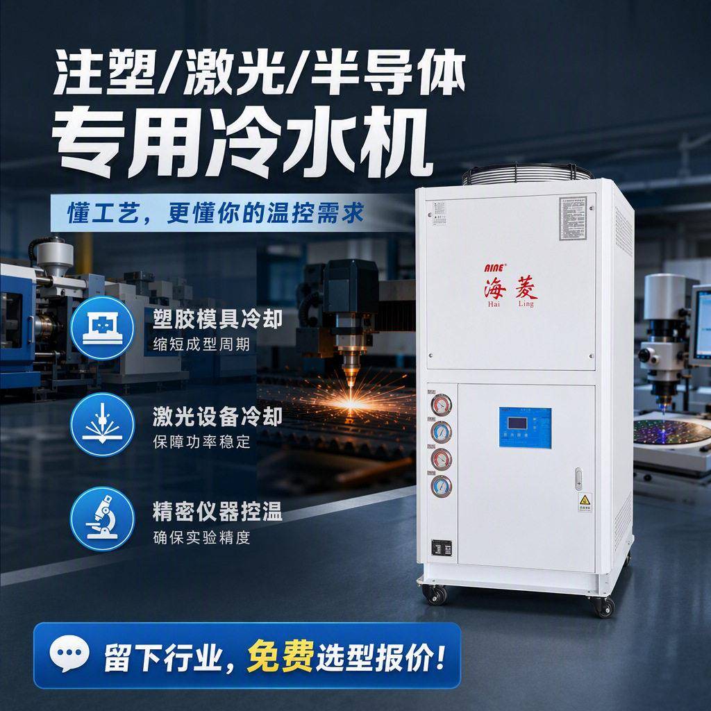 aine工业冷风机冷水机注塑激光半导体塑胶五金电子制冷设备