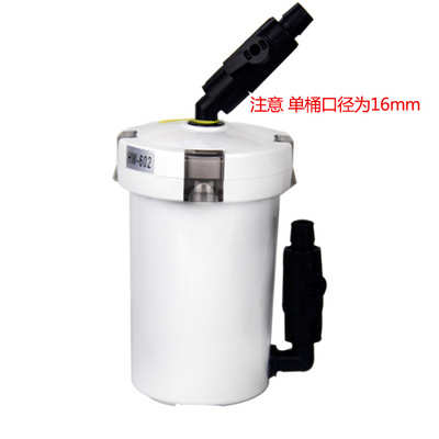 桶过滤603b小型鱼缸前置静音水族箱缸外设备过滤器三合一小型外置