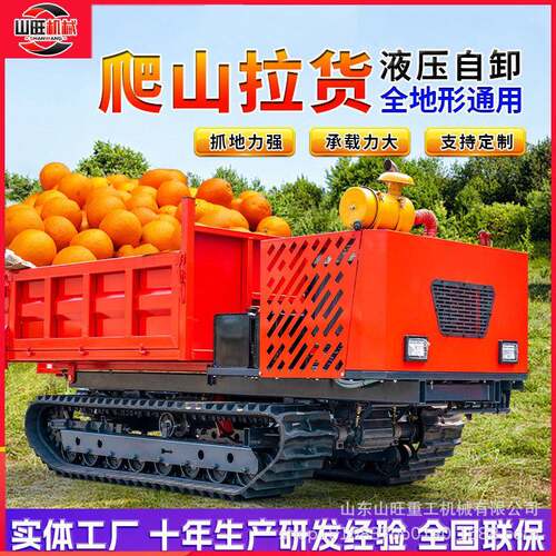 履带运输安爬山虎履带底盘小运100型山地宇四不像农用车全地形爬
