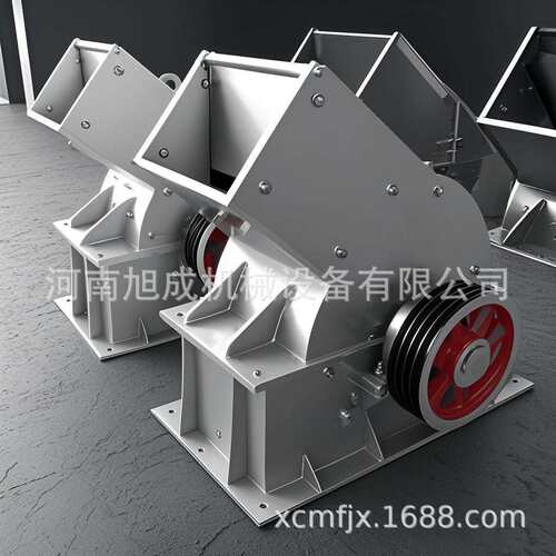 锤式制砂机型建筑垃圾碎石机玻璃砖头瓦块水泥块粉碎机锤式粉碎机