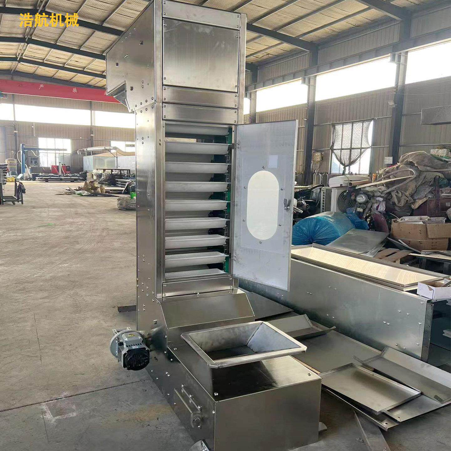 斗式提升机上料机粮食大米颗粒粉末自动垂直不锈钢Z型斗式提升机