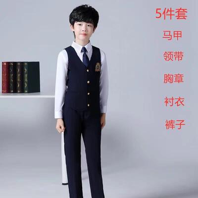 正品童大合唱演出服中小学生服儿诗团歌朗诵比赛长裙男女童主持人