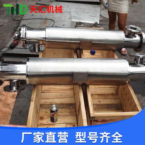 不锈钢卫生级U型双管板换热器t底部无死角间壁式换热器
