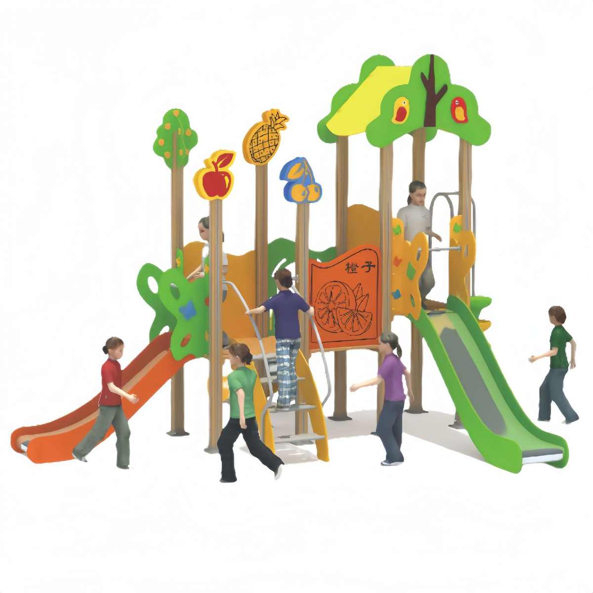 拓展体能无不锈钢儿童网钻定制秋千户外滑梯攀爬室外网幼儿园动力