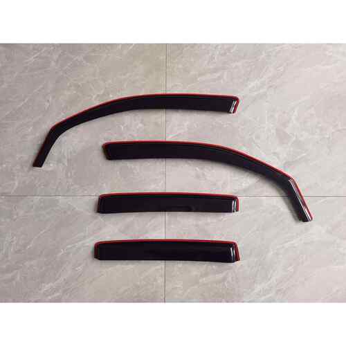 新款直销适用于2007-2014进口1系内嵌式雨眉晴雨挡车窗插入式雨挡