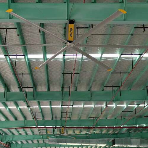 车间用的风扇大型钢结构工业厂房通风降温设备工业大风扇大吊扇