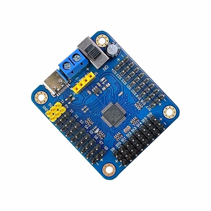 Arduino16路舵机控制器 机器人机械手臂云台舵机控制器
