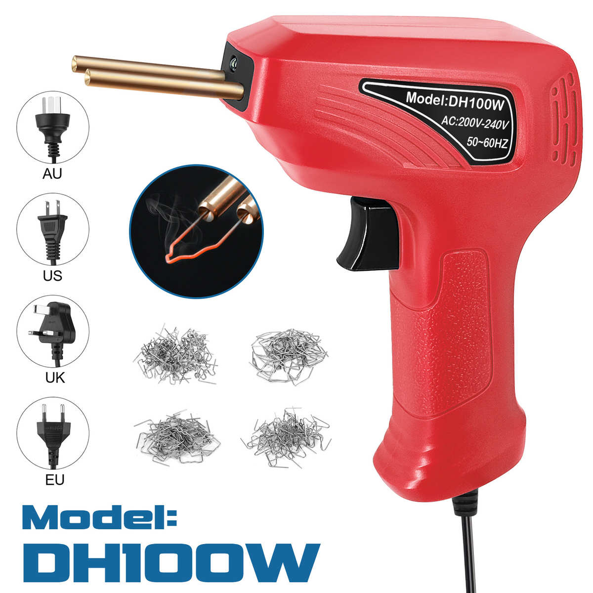 2024新款汽车保险杠修复机 塑料保险杠修复焊 焊钉焊条 塑焊机