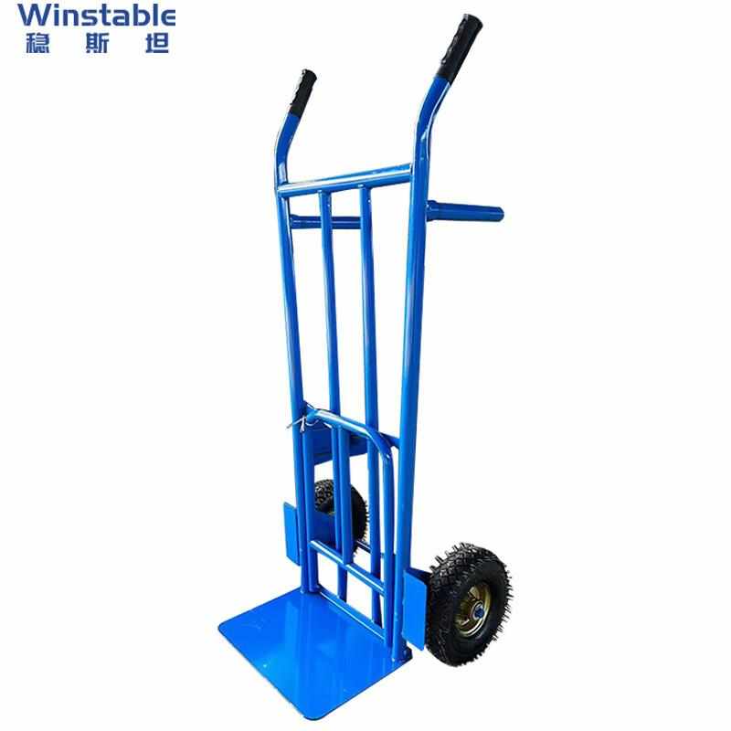 稳斯坦 WST126 老虎车 搬货手推车 高1.3米带支撑自重30斤载重500