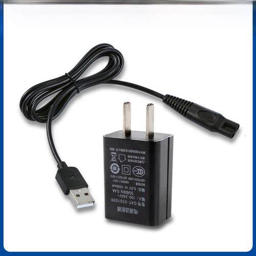 适用于Gerllo Bhc180 Hc-301 Hc330 Mg600理发器充电器电源线