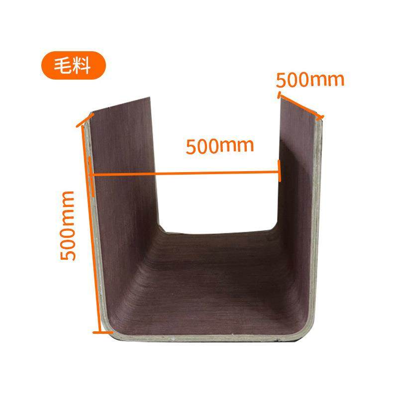 胶YVV轻方形头柜弯床曲板弯板合板可奢贴防火皮