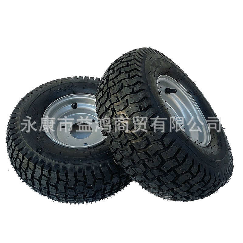 ATV沙滩车摩托车配件小四轮卡丁车漂移车13X5.00-6寸草坪轮胎轮毂