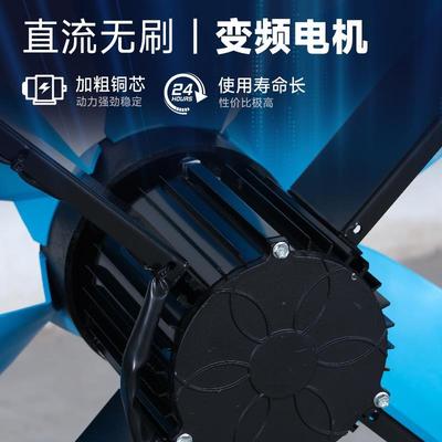 工业强力电风扇大型暴力涡轮风扇移动高速落地扇户外工地趴地风扇