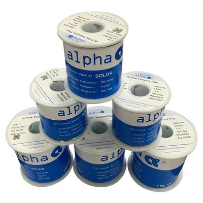 。ALPHA阿尔法焊锡丝 爱法焊锡丝 63/37 0.51-0.64-0.81-1.02mm