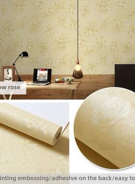 wall sticker living room plain 3d decorative wallpaper壁纸