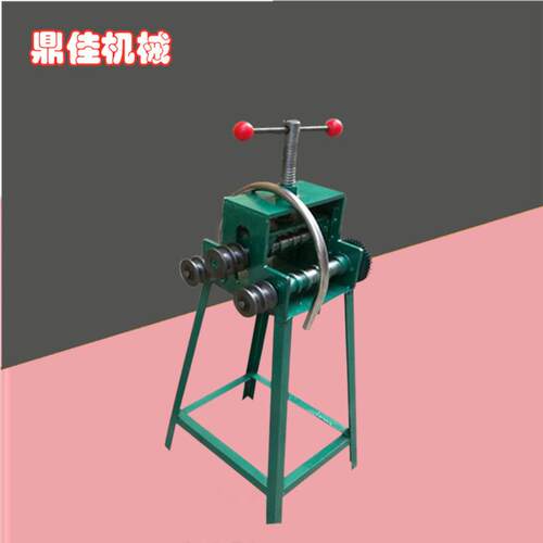 简易款手摇圆管弯管机 手动方管弯管机 小型滚动式大棚弯管机