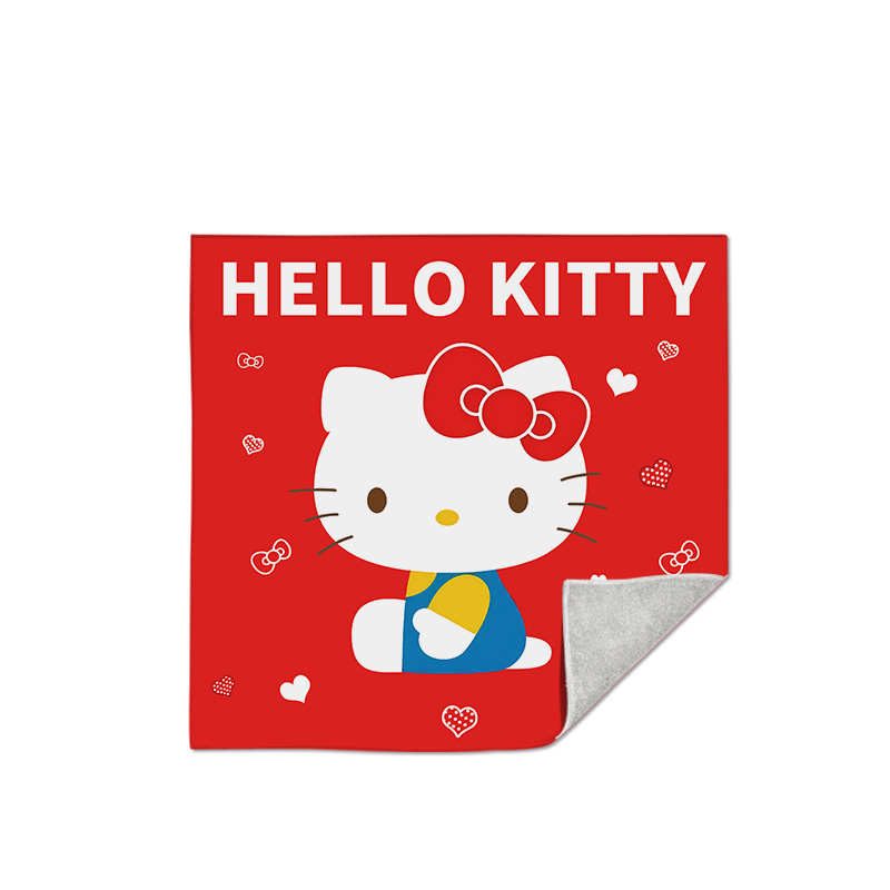 2025年新款百贴布hellokitty可爱化妆包相机ipad自粘魔术百贴布