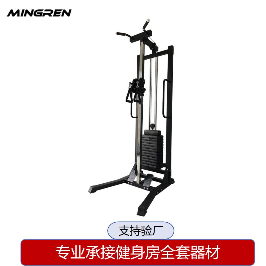 商用家用小飞鸟训练器单边飞鸟划船高拉低拉综合训练器