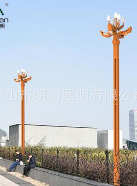 工程直销LED户外景观中华玉兰灯 广场道路照明园林玉兰路灯