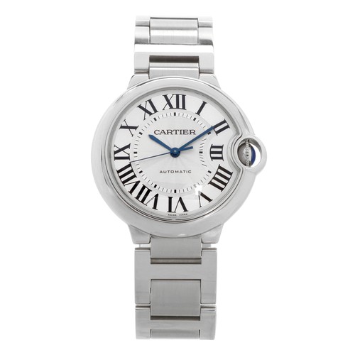 [9.8新]卡地亚蓝气球系列W6920046自动机械中性36.6mm手表