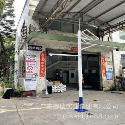 GNSS监控立杆2米3米4米水雨情立杆河道水库水位监测立柱表面镀锌