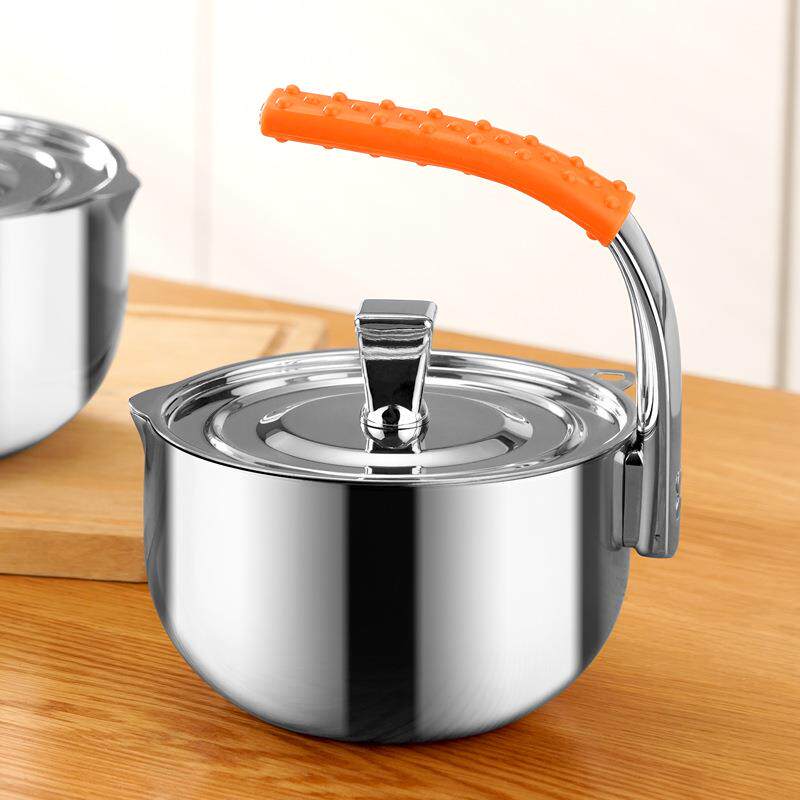 316不锈钢猪油锅家用厨房隔滤滤油壶大容量储泡茶养生壶过滤网