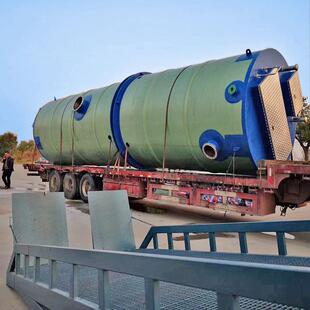 泵玻940璃钢提升水污站体化提一升泵站城市抗洪排水泵站无人值守