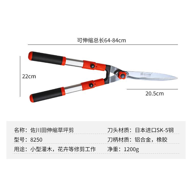 正品用园林绿化刀花木修剪园艺剪刀家绿篱剪大笆树枝修枝剪篱伸缩图片