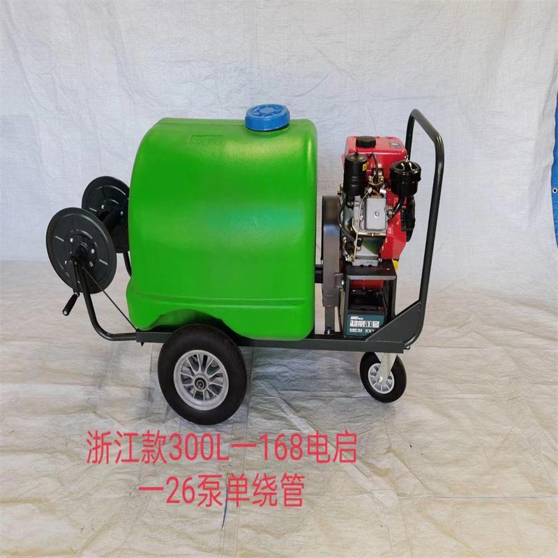 手推式养殖场加喷湿喷DNE园雾机 汽油机手推打用药车 农果高压雾