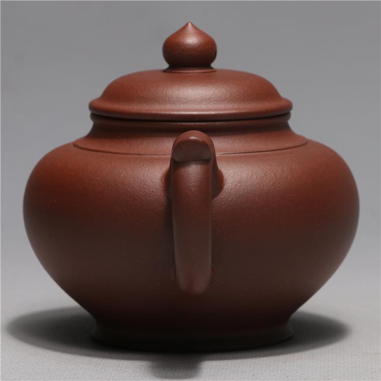 宜兴龙砂陶宜兴紫砂茶壶紫泥笑樱紫砂壶200毫升紫砂壶红茶