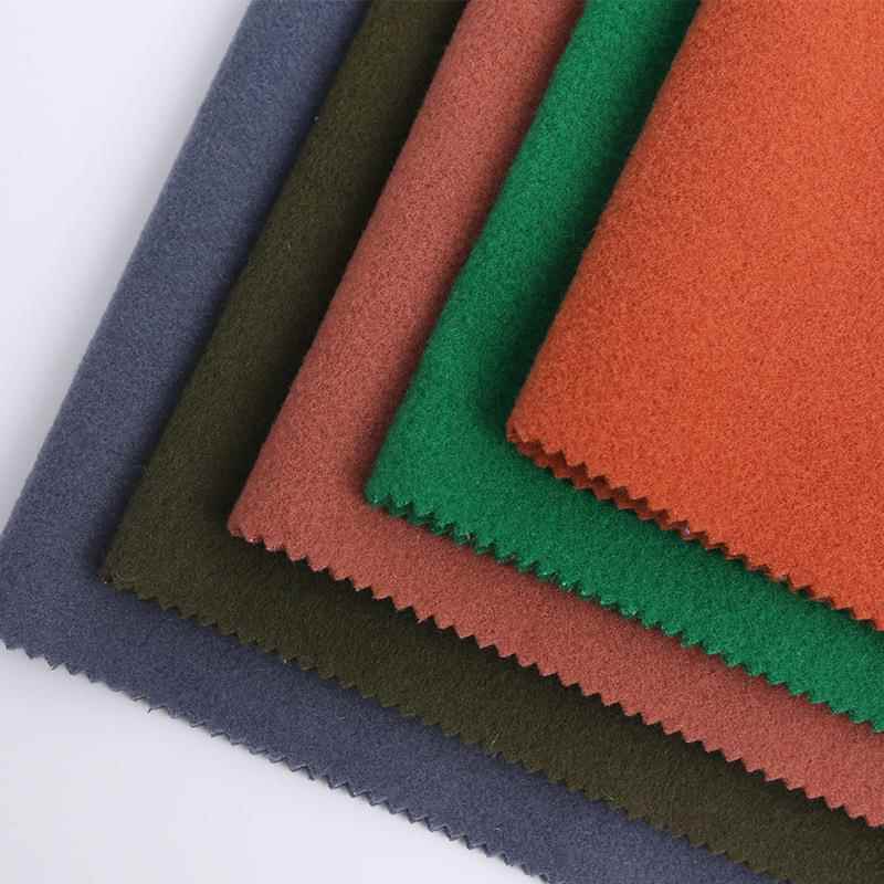 双面立绒羊料GPK毛面粗纺加厚880g羊面绒大毛衣双呢呢面料布料现