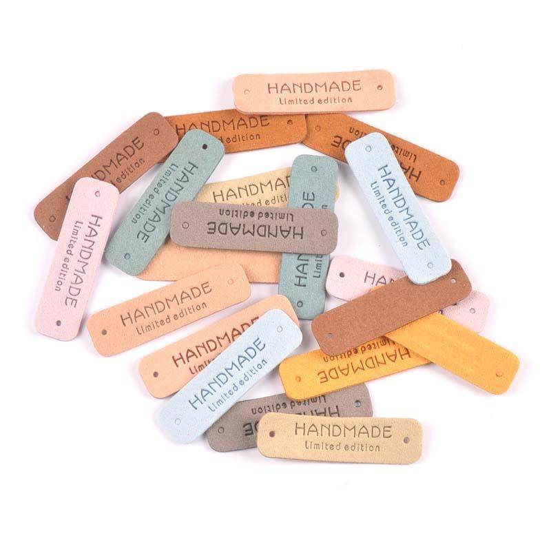 韩国绒Hand Made彩色手工制作布标布贴服饰包包围巾DIY标签铭牌,商业/办公家具,服装标签,淘宝优惠券,粉丝福利购,淘宝优惠卷
