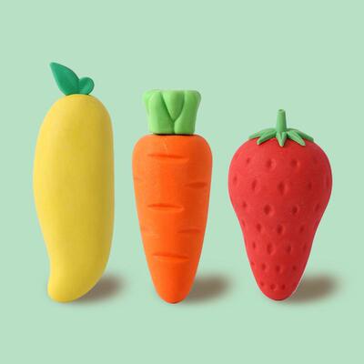 Student Fruit Erasers Cartoon Non-marking Giant Eraser Stude