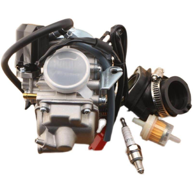 踏板车女装助力摩托车福喜鬼火GY6125光阳豪迈GY6 125 150化油器