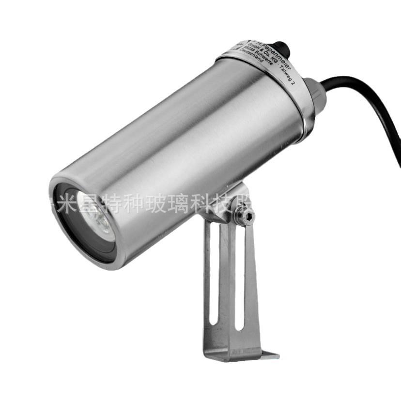 射灯观察口照明USL13-LED可配铰链支架压力容器圆形玻璃视镜厂家