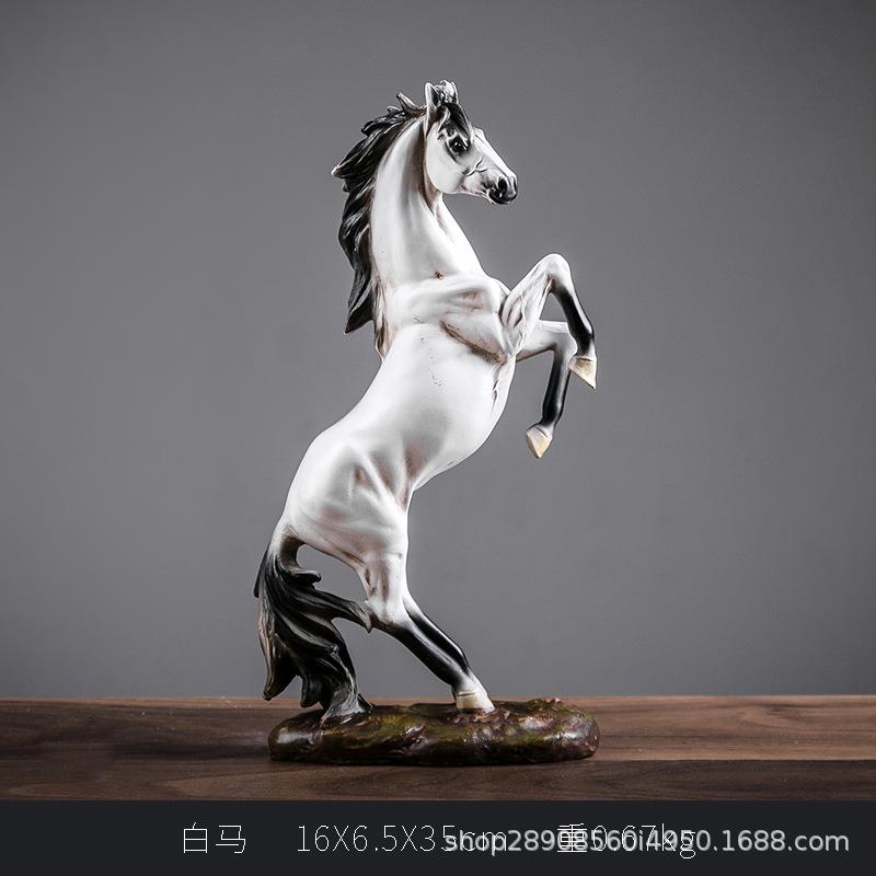 正品马到成功摆件家居乔迁办开业礼品厅公室艺书房商客务装饰工装