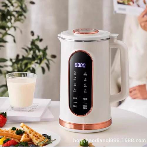 跨境110V伏破壁豆浆机 1.5L升美规榨汁机 料理辅食机 免过滤