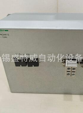 原装现货 ABL8BPK24A12 封闭式开关电源后备电池; 电池容量 12Ah